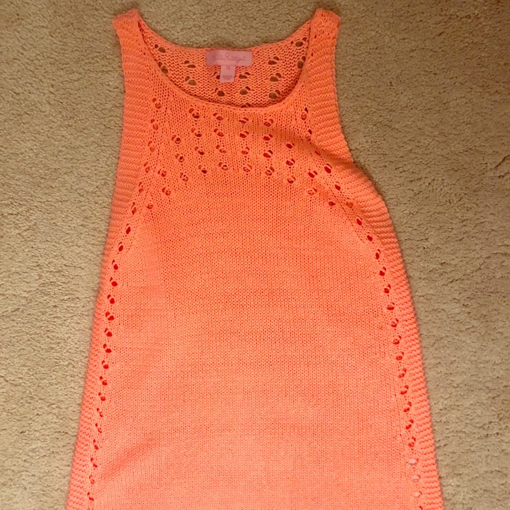 Lily Pulitzer knit sweater tank top